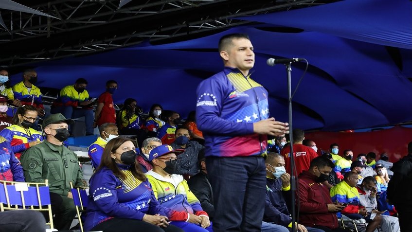 Este lunes iniciaron los XX Juegos Deportivos Nacionales en Caracas