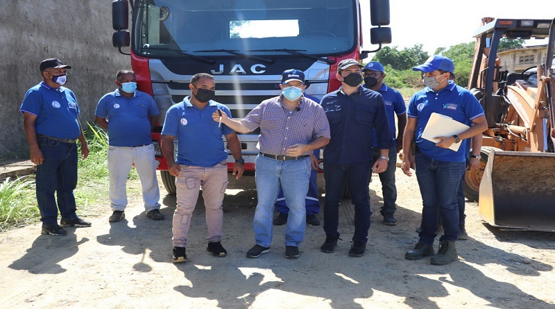 Entregan equipos para la rehabilitación de la Estación de Rebombeo Sur en Falcón