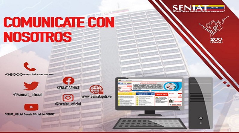 SENIAT pone a disposición canales electrónicos para cumplir con emisión y entrega de la factura legal