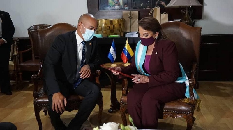 Venezuela y Honduras restablecen relaciones diplomáticas