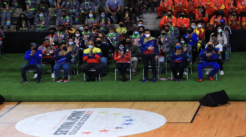 Delcy Rodríguez asegura que Venezuela seguirá brillando en el deporte