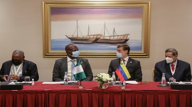 Venezuela fortalece cooperación energética con Egipto y Nigeria