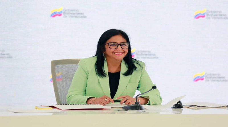 Vicepresidenta Delcy Rodríguez encabezó reunión con CBST en Caracas