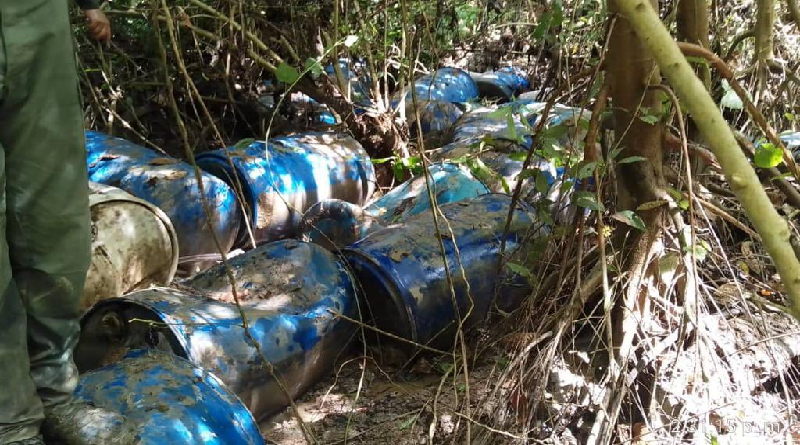 Fanb desmanteló campamento ilícito dedicado al suministro clandestino de combustible