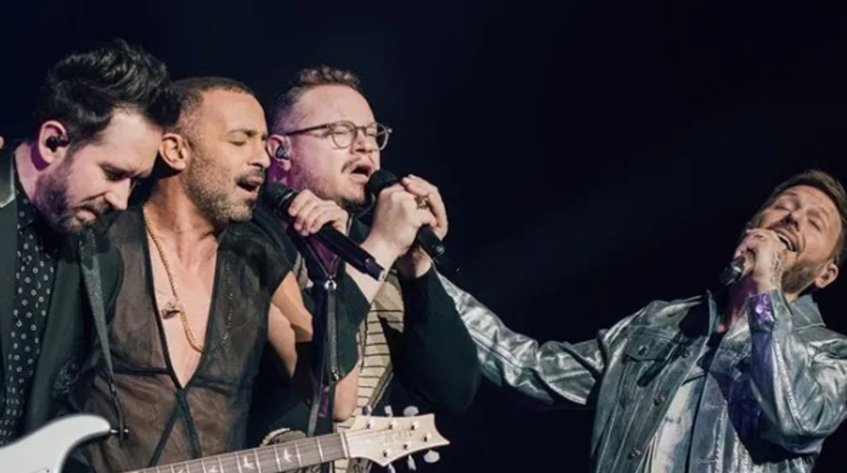 Camila y Sin Bandera retumbaron en el Poliedro de Caracas con la presentación de 4Latidos Tour