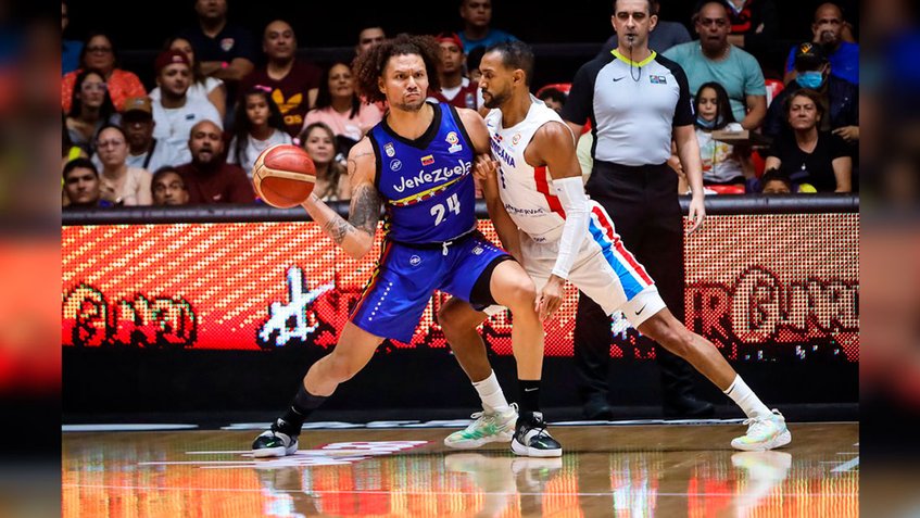 Venezuela consiguió importante victoria ante Dominicana en su camino al mundial de la FIBA