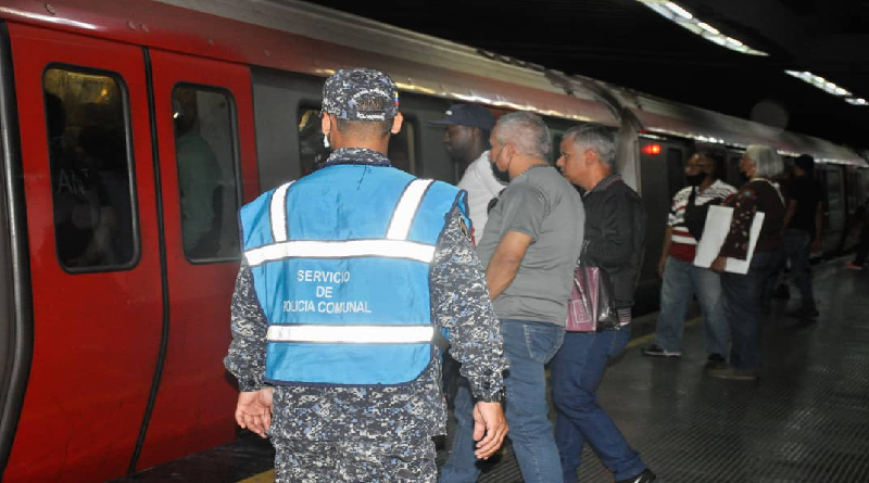 PNB instaló plan de seguridad en el Metro de Caracas