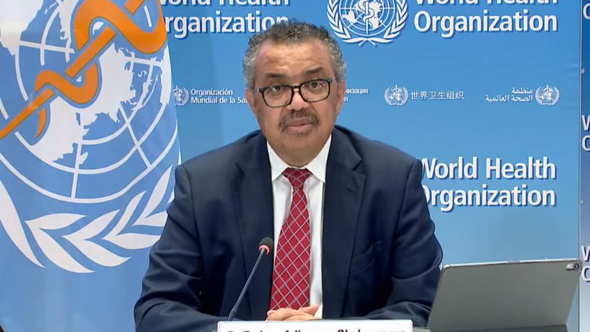 El director general de la OMS: El fin de la pandemia ya está a la vista