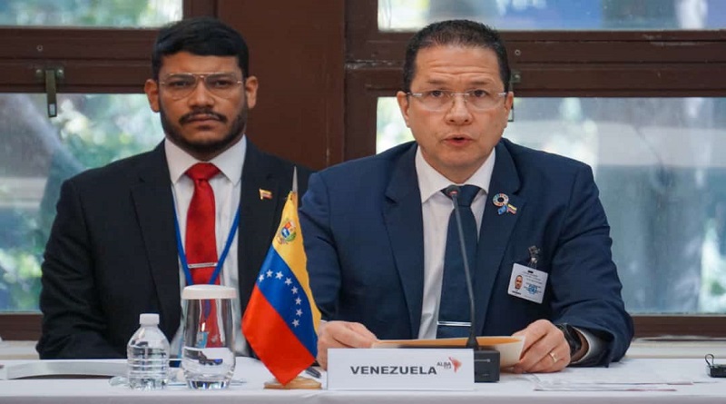 Exponen modelo social ante Consejo Político del ALBA-TCP