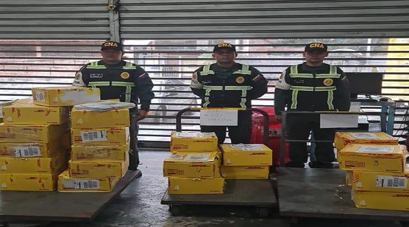 FANB incauta 164 kg de presunta droga en servicio de encomiendas