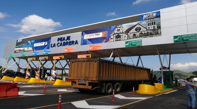 Sistema automatizado de pago en el peaje La Cabrera ya está activo