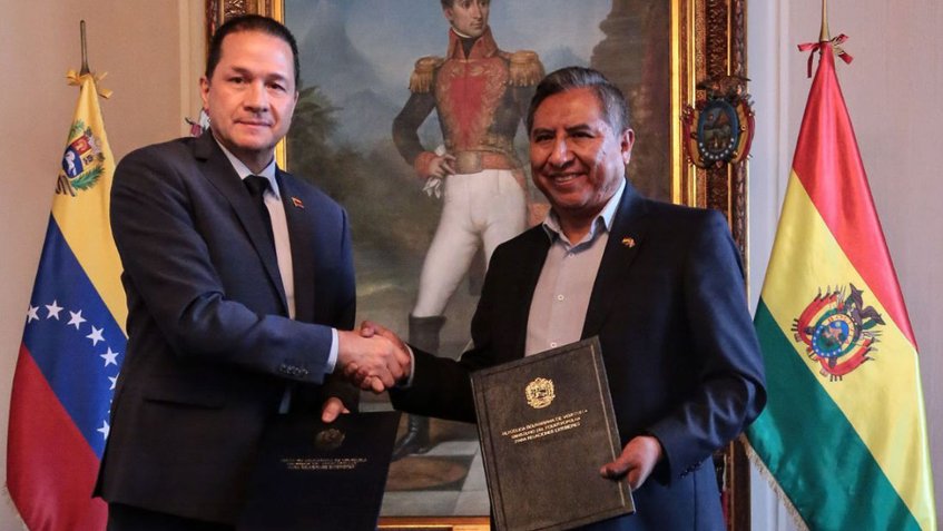 Canciller boliviano visita Venezuela para fortalecer la cooperación bilateral