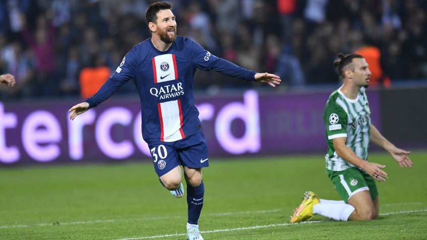 Messi instauró dos nuevos récords en la Champions League