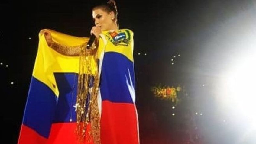 Olga Tañón se lució en su concierto en el Poliedro de Caracas