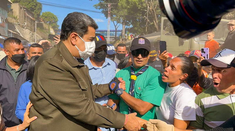 Presidente Maduro ratifica compromiso en la reconstrucción de Las Tejerías
