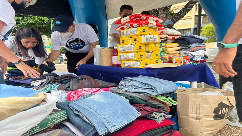 Centros de acopio de Chacao recaudaron 7,7 toneladas de insumos para afectados de Las Tejerías