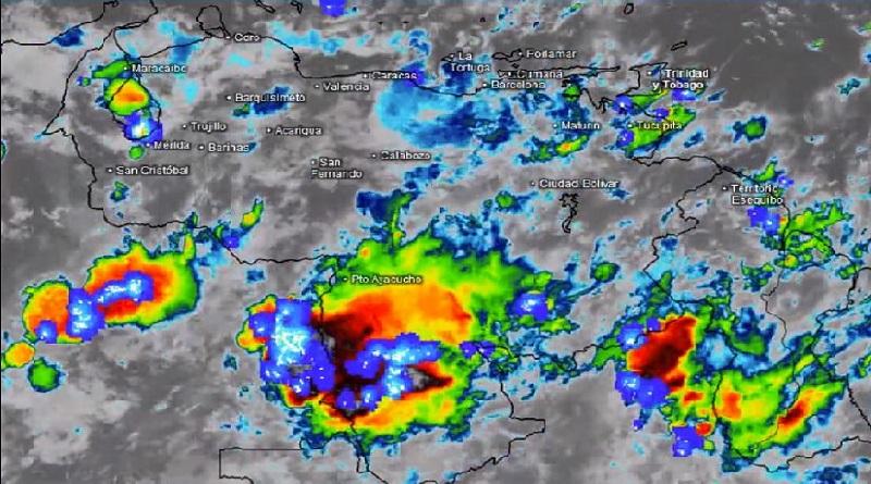 Inameh prevé lluvias en gran parte del país