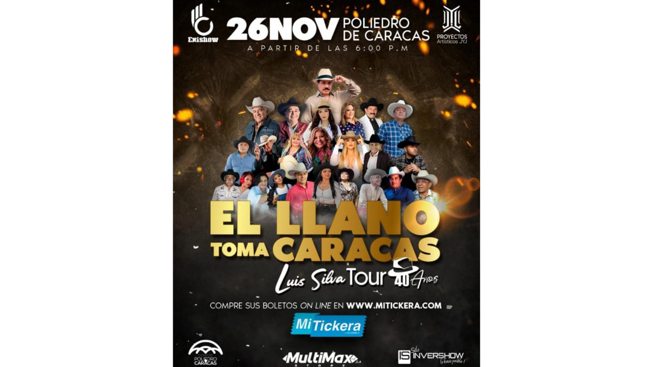 El 26 de noviembre “El Llano toma Caracas” en la cúpula del Poliedro