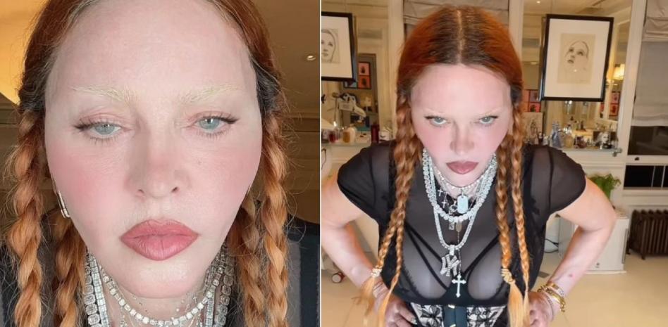 Madonna irreconocible en sus últimas apariciones en TikTok