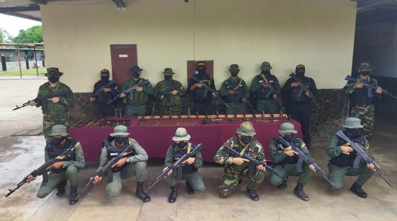 FANB incautó armas a bandas delictivas dedicadas a la minería ilegal en Bolívar