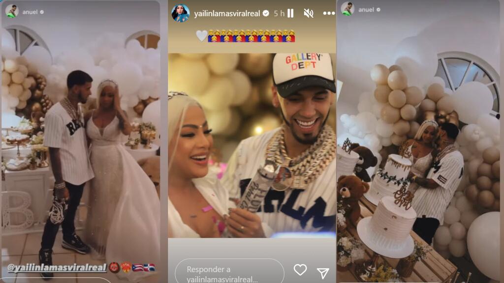 Anuel AA y Yailin confirman que esperan bebé a 6 meses de que se casaron