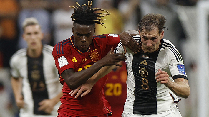 España y Alemania terminaron empatados en el Mundial de Qatar