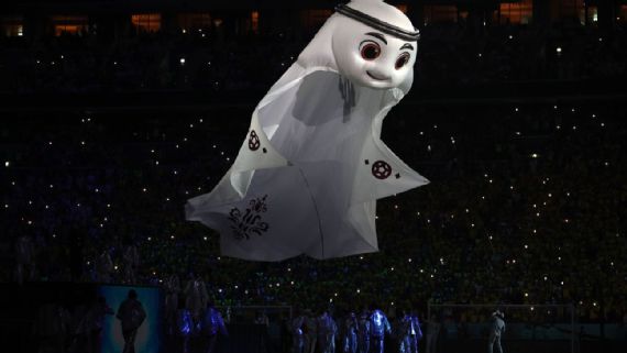 La ceremonia de apertura de la Copa del Mundo Qatar 2022 está en marcha