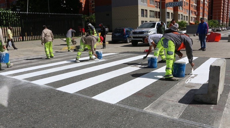 Realizaron señalización del Casco Histórico de Caracas