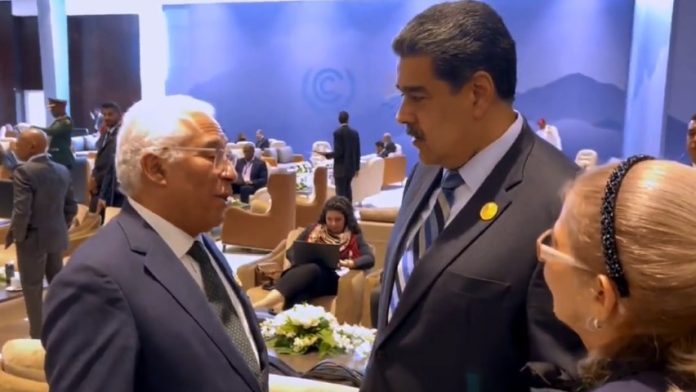 Presidente de Venezuela sostuvo encuentro con su homólogo de Portugal en la COP27