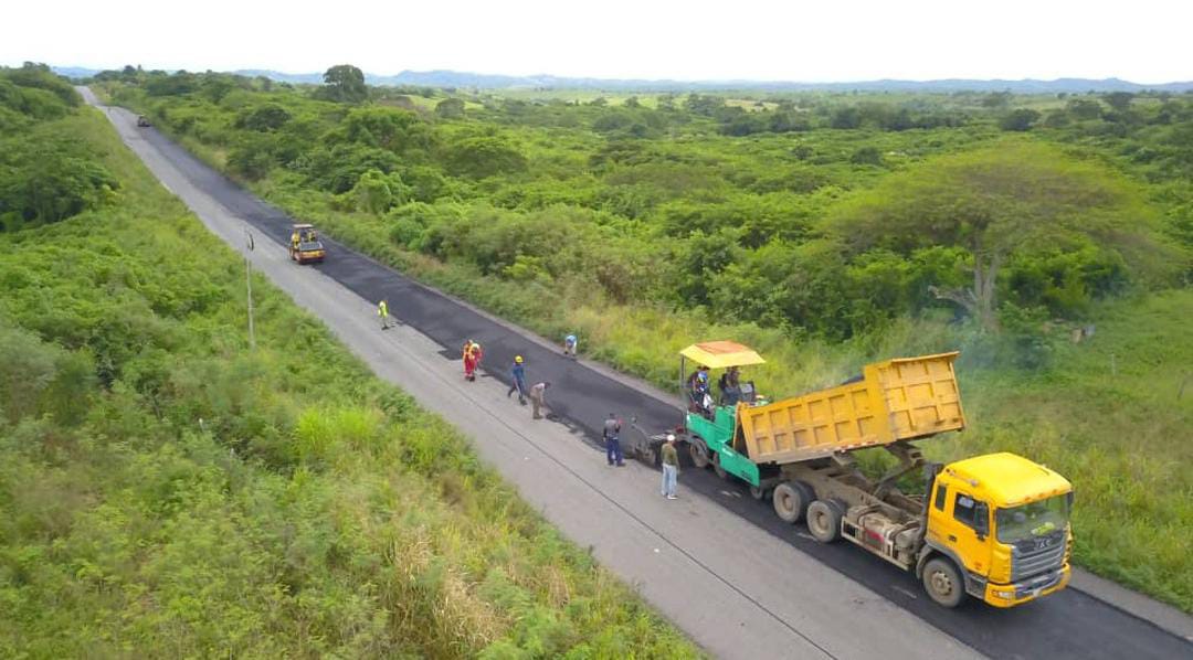 Falcón | Más de 15 mil toneladas de asfalto son colocadas en la Troncal 003