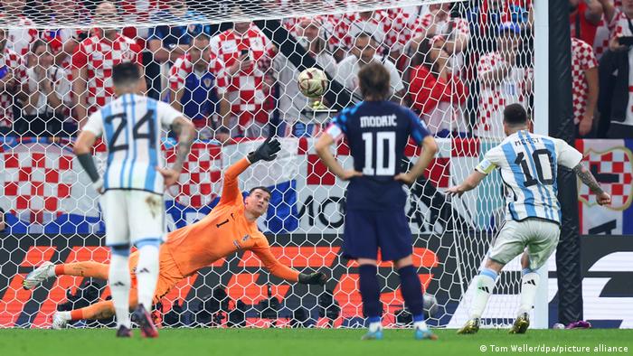 Argentina derrotó comodamente 3-0 a Croacia y jugará la final de Qatar 2022