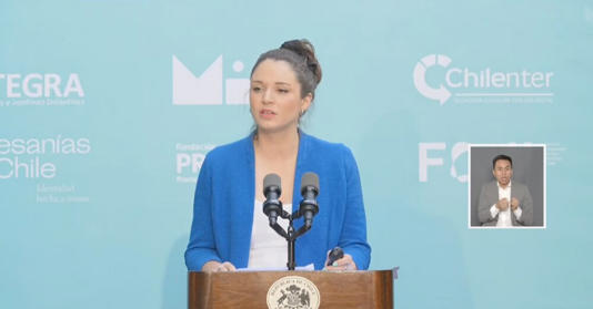 Chile | Irina Karamanos oficializó fin de su rol como Coordinadora Sociocultural de Gobierno