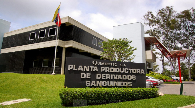 Alianza Colombo-Venezolana recuperó producción de planta de derivados sanguíneos Quimbiotec C.A