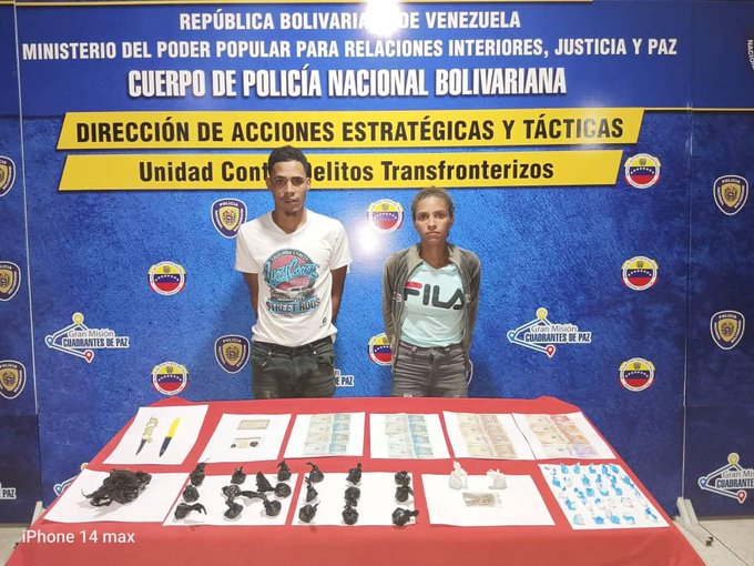 PNB detuvo a dos personas por querer extorsionar en la frontera con Colombia