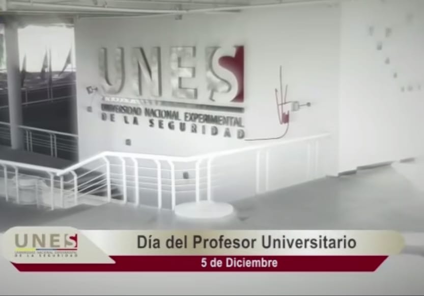 Profesores de la UNES pilares de la educación de los futuros funcionarios de seguridad del país