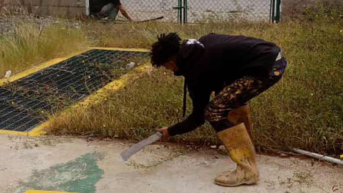 En Lechería continúan labores de mantenimiento en estaciones de bombeo de aguas servidas