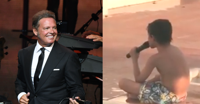 Hijo menor de Luis Miguel muestra sus dotes de cantante
