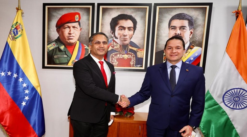 Venezuela y la India fortalecen agenda estratégica 2023