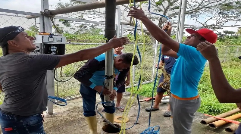 Servicio de agua potable en Santa Elena de Arenales en Mérida es restablecido