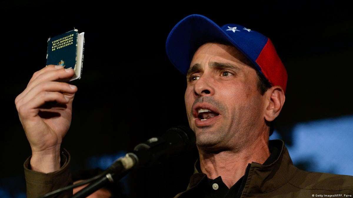 Henrique Capriles ganó por paliza las internas del partido Primero Justicia para ser el abanderado en las primarias Presidenciales