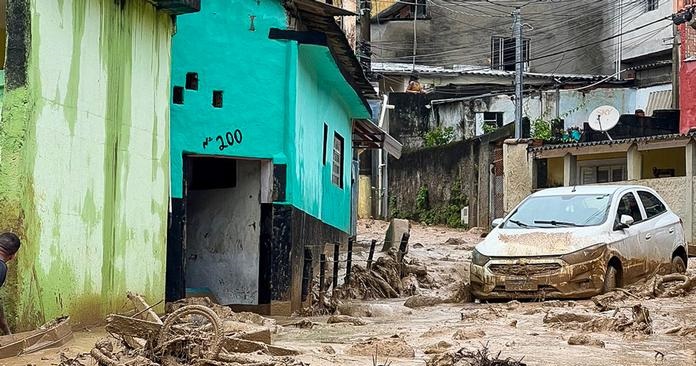 Brasil | Temporal dejó al menos 19 muertos