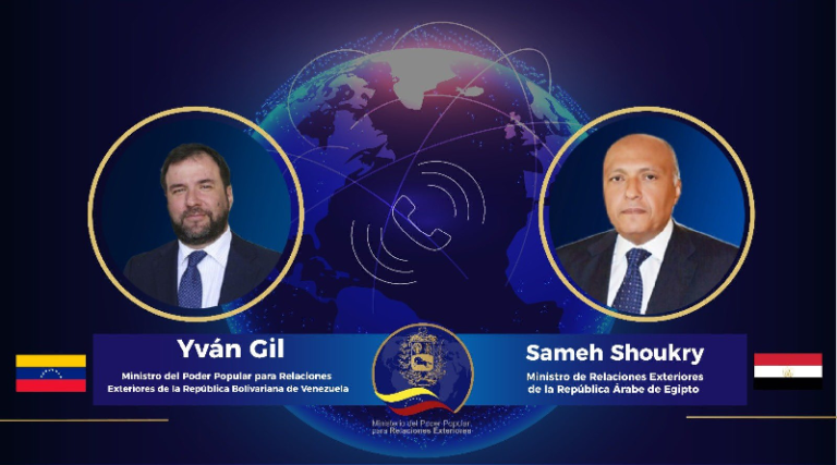 Venezuela y Egipto fortalecen áreas de trabajo conjunto