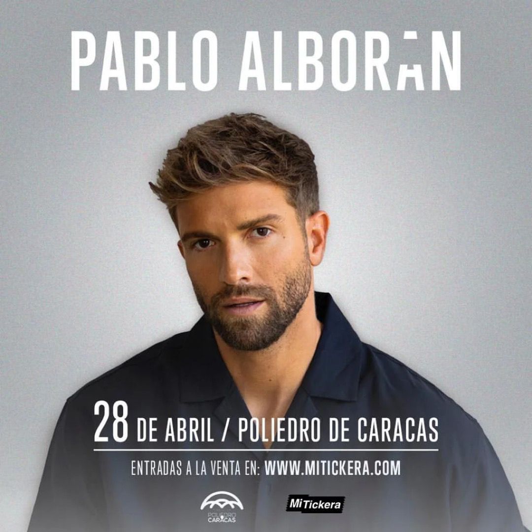 Pablo Alborán cantará en el Poliedro de Caracas