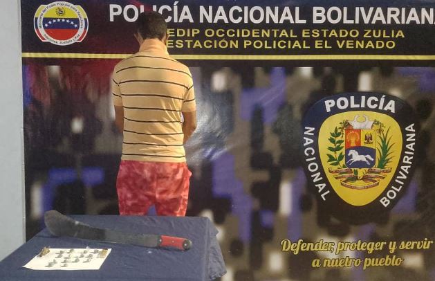 PNB arrestó a sujeto que intentó matar a su vecina con un machete