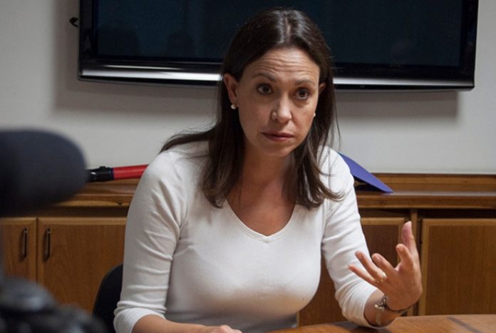 María Corina Machado: La gente quiere un cambio en el liderazgo opositor