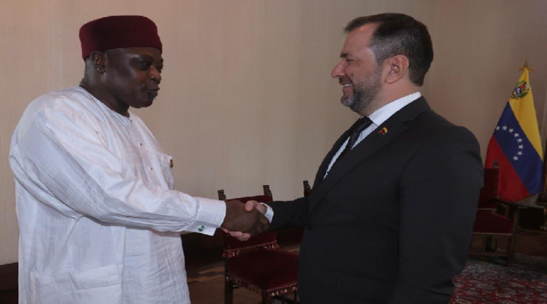 Canciller Yván Gil y embajador de Nigeria planifican agenda para impulsar cooperación Sur-Sur