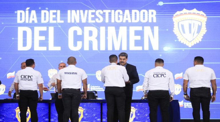 Presidente Maduro conmemoró el 65º aniversario del Día del Investigador del Crimen en Venezuela