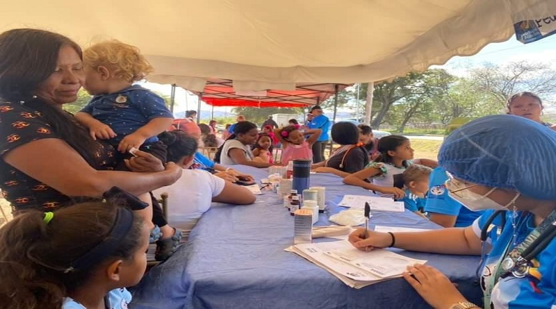 Jornada de salud comunitaria favoreció a más de 300 personas en el estado Aragua