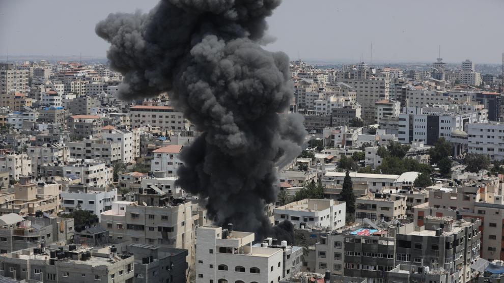 Israel bombardeó la Franja de Gaza