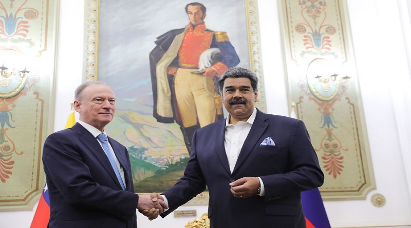 Presidente Nicolás Maduro recibió en Miraflores al secretario del Consejo de Seguridad de Rusia
